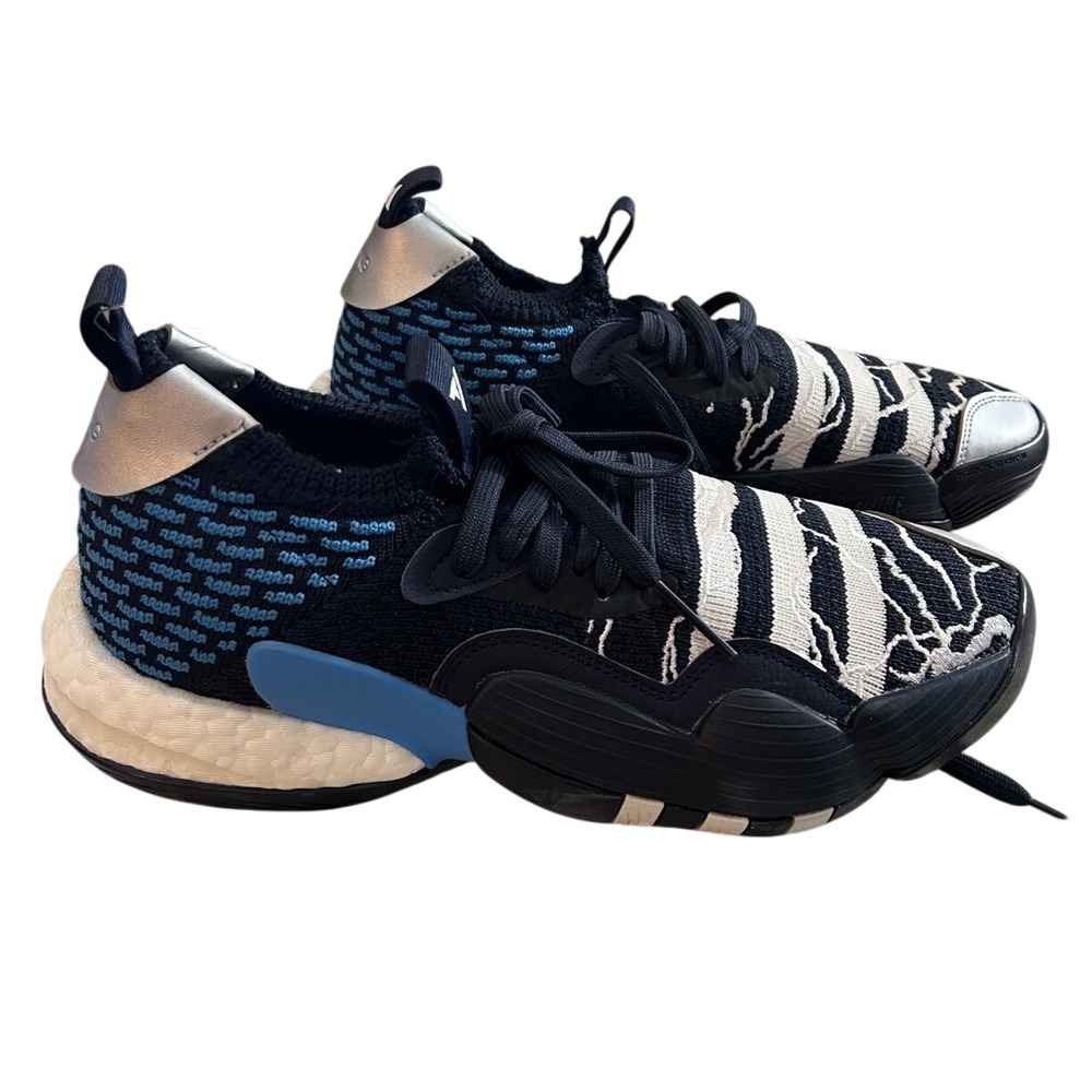 Adidas Trae Young 2.0 ID2210 Legend Ink Blue Men's Basketball Sneakers Size 9 - Picture 3 of 6